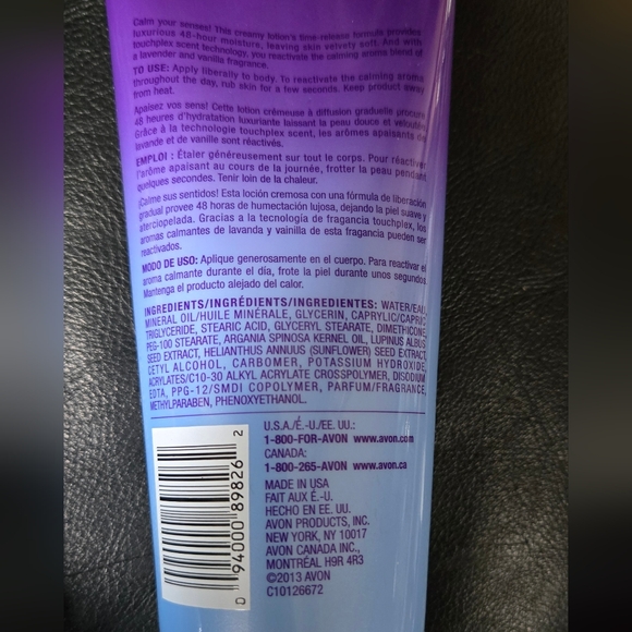 Avon Skin So Soft Calming body Gel and 48hr Moisturizer Set FULL NEW SZ6.7floz - Picture 4 of 6